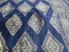 Persian Rug, KEJDGOWP, Blue & Cream Kismir Pure Wool Pile, 2440mm L x 1660mm W - 5