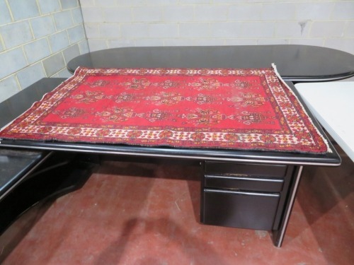 Persian Rug,, KR02KLUY, Red & Cream Persian Iran Wool Pile HAMMDEN, 1840mm L x 1230mm W