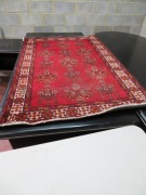 Persian Rug,, KR02KLUY, Red & Cream Persian Iran Wool Pile HAMMDEN, 1840mm L x 1230mm W - 2