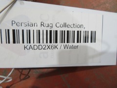 Persian Rug, KADD2X6K, Hallway Runner, Brown & White Pakistan Pure Wool Pile Fine Tekke, 3590mm L x 780mm W - 5