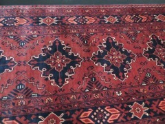 Persian Rug, JWYUPQ93, Reds & Black Sad Oriental Carpets, 2000mm L x 910mm W - 3