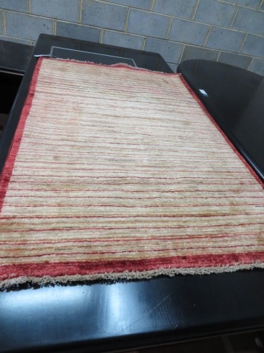 Persian Rug, KP29GBF2, Red, Beige, Multi Coloured Wool Pile, 1500mm L x 1000mm W