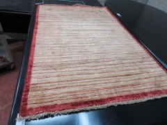 Persian Rug, KP29GBF2, Red, Beige, Multi Coloured Wool Pile, 1500mm L x 1000mm W - 2
