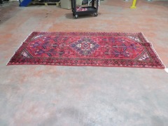 Persian Rug, KSQ2NBFZ, Red, Blue, Cream Persian Iran Pure Wool Pile NASRABAD, 2870mm L x 1870mm W - 2