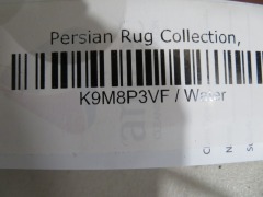 Persian Rug, K9M8P3VF, Black, Red & Cream Afghanistan Pure Wool Pile TURKOMAN, 2760mm L x 870mm W - 5
