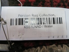 Persian Rug, K5SILNAD Red. Black & White Pakistan Wool Pile, 1040mm L x 680mm W (Fading) - 4