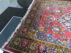 Persian Rug, KUMHAKFR, Red, Blue, Beige, Yellow & Black Afghanistan Pure Wool Pile SIRIAN, 2050mm L x 1490mm W - 5