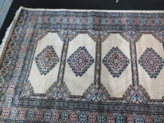 Persian Rug, KIUXD771, Hallway Runner, Beige & Brown Pakistan Pure Wool Pile JALDER, 3100mm L x 780mm W - 4