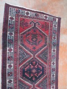 Persian Rug, (No Label) Hallway Runner, Reds, Blue & Beige Sad Oriental Carpets, 3390mm L x 1060mm W - 4