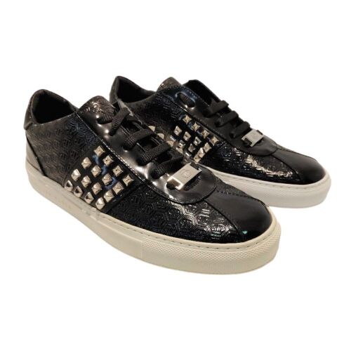 Philipp Plein Fashion Lo-Top Sneakers "I'm not your keeper" Black - P18S MSC1219 PLE033N - Size: 40