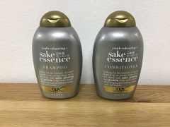 Carton of ‘Youth Enhancing’+ Sake Essence Shampoo & Conditioner - 2
