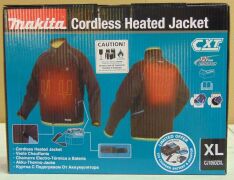 Makita, JACKET HEATED 12V 1X1.5AH, Model: CJ105DZXL, - 3