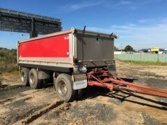 2005 Hercules HEDT3 Tri Axle Dog Tipper Trailer