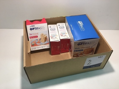 Carton of OptiSlim Products