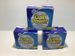 Carton of 3x ColdPower Advanced Clean Washing Powder - 2