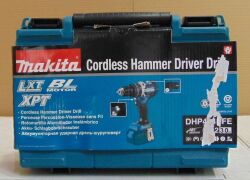 Makita, DRILL HAMMER 13MM 18V 2 x 3.0ah batteries, Model: DHP484SFE - 2