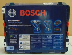 BOSCH 18V BRUSHLESS 2 PIECE 2 X 8.0AH COMBO KIT 0615990L24 - 3