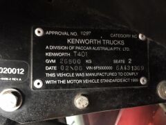 2006 Kenworth T401 6x4 Prime Mover - 8